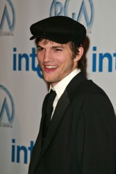 Ashton Kutcher Wearing Ivy Cap - DC Media - All Rights Reserved