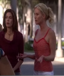 Teri Hatcher as Susan Mayer and Nicollette Sheridan as Edie Britt - ABC.com - All Rights Reserved