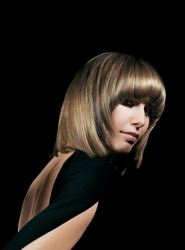 Shoulder Length Bob With Highlights And Lowlights