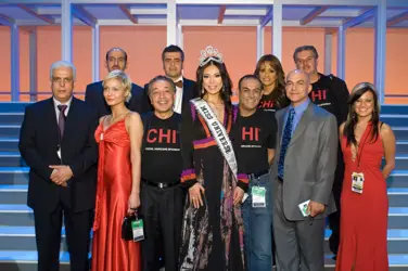 Farouk Shami With CHI Team & Miss Universe 