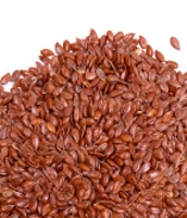 Pile of Flaxseeds