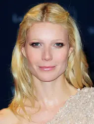 Gwyneth Paltrow With Uneven Center Part
