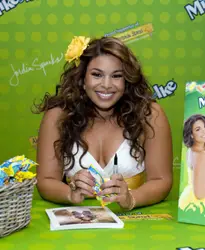 Jordin Sparks With Yellow Hair Flower