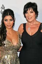 Kim Kardashian With Kris Jenner