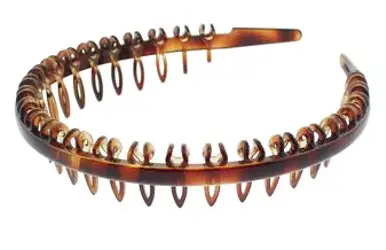 Comb Headband In Faux Tort From HairBoutique.com