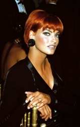 Linda Evangelista With 1990s Short Hairstyle