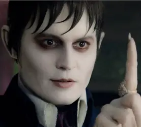 Johnny Depp As Barnabas Collins With Long Fingernails