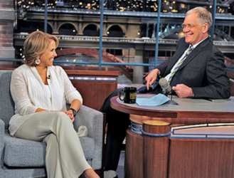 Katie Couric On Dave Letterman