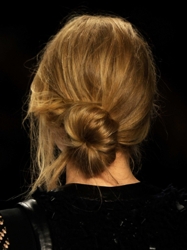 Hair Buns - Undone Side Knot - Hair by Jeanie Syfu For TRESemmé 
