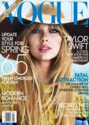 Taylor Swift On Cover of Vogue - February 2012