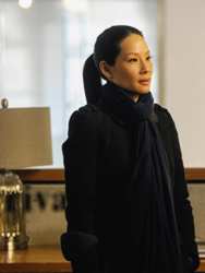 Lucy Liu With Ponytail On CBS TV's Elementary