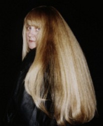 Karen Marie Shelton - Long Straight Hair - 1995 - Photo by Jeffrey Hines - HairBoutique.com - 