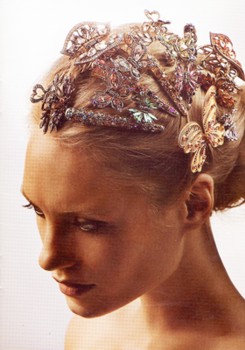 Hair Decorated In Festive Holiday Fashion With Array Of Hair Accessories - HB.com - All Rights Reserved