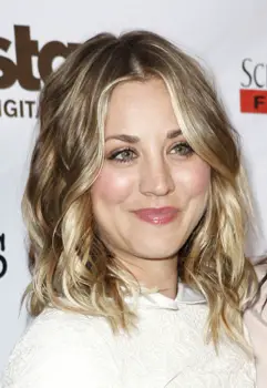 Kaley Cuoco With Long Wavy Bob - PR Photo - All Rights Reserved