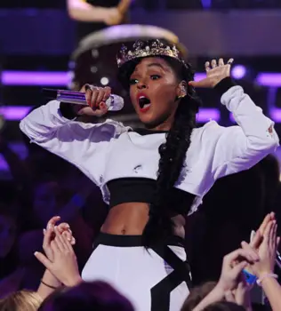 Special guest Janelle Monáe perform on AMERICAN IDOL XIV, May 13 on FOX. CR: Frank Micelotta / FOX. © FOX Broadcasting. IDOL XIV airing Wednesday, May 13 (8:00 PM-10:00 PM ET/PT) on FOX. CR: Frank Micelotta / FOX. © FOX Broadcasting. This image is embargoed until 10:00PM PT.