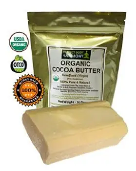 Raw Cocoa Butter - CERTIFIED ORGANIC, Pure, & Natural - Amazon.com - All Rights Reserved