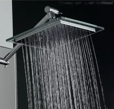 AKDY (TM) Bathroom Chrome Shower Head 8" AZ6021 Rain Style - Amazon.com - All Rights Reserved