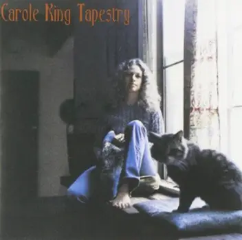 Carole King on the cover of the best selling album - Tapesty - 1971 - Amazon.com - All Rights Reserved