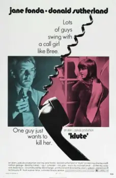 Jane Fonda Klute Movie Poster - All Rights Reserved