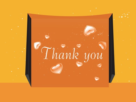 Thank You Note - GraphicStock - Licensed to Hairboutique.com - All Rights Reserved