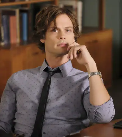 Long Male Layered - Dr. Reid (Matthew Gray Gubler) -CBS Television Network. Photo: Vivian Zink/ABC Studios ©2008 ABC Studios. All Rights Reserved.