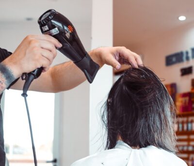 Blow Drying Hair - Soaking Wet