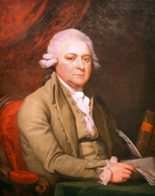 Dry Shampoo Hair Powder - The Evolution From 1770s To Current - John Adams in 1788. Mather Brown - Photograph of original painting, shown online at https://www.flickr.com/photos/nostri-imago/3312439026 - Wikipedia