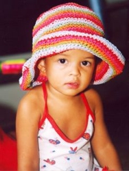 Child Wearing Hat