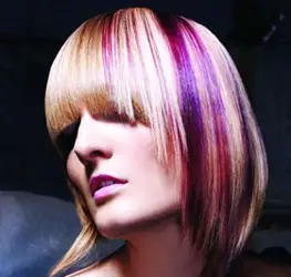 Multi-hued Below-The-Chin Bob From Joico - All Rights Reserved