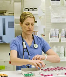 Edie Falco As Nurse Jackie