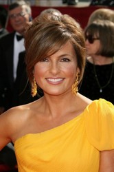 Mariska Hargitay With Crown Hair Bump