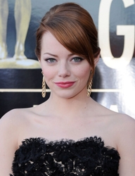 Emma Stone 2012 SAG Hairstyle