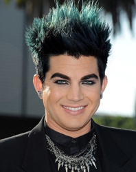 Adam Lambert With Dipped Dye Spikes