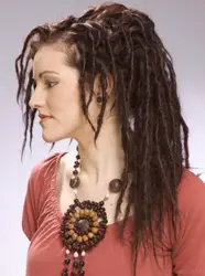 Long Dreadlocked Hair