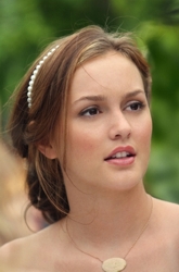 Leighton Meester Hair Secrets - Light Cinnamon Brunette Hair In Twist