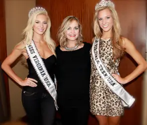 Sherri Jessee With Miss Virginia 2012 & Miss Virginia Teen 2012