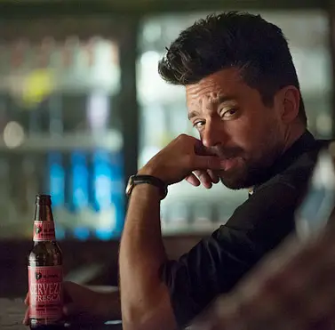 AMC Preacher Hair - Dominic Cooper as Jesse Custer; single - Preacher _ Season 1, Gallery - Photo Credit: Matthias Clamer/AMC