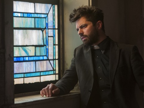 AMC Preacher Hair - Dominic Cooper as Jesse Custer - Preacher _ Season 1, Episode 7 - Photo Credit: Lewis Jacobs/Sony Pictures Television/AMC