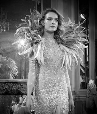 Natalia Vodianova photographiée par Gil Zetbase pendant la fashion week de Paris 2018 - Wikipedia