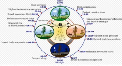 Cicardian Rhythm Diagram