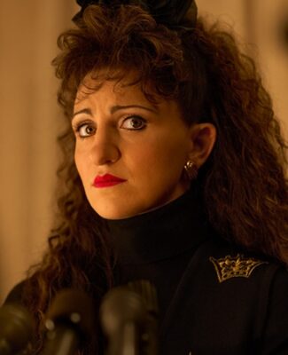 Annaleigh Ashford as Paula Jones on FX's “Impeachment: American Crime Story.”