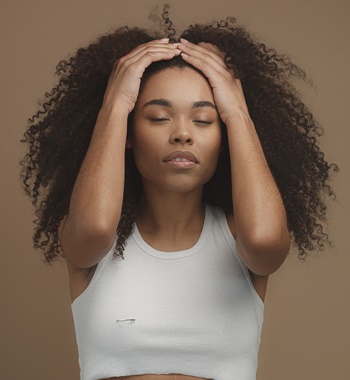 Woman With Natural Hairstyle