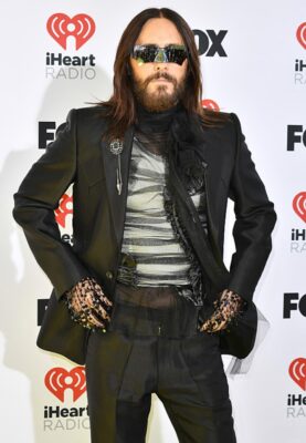 Jared Leto Showcases His Wolf Hair Cut At iHeart Radio Awards