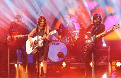 Maren Morris Performing on Stephen Colbert 2017