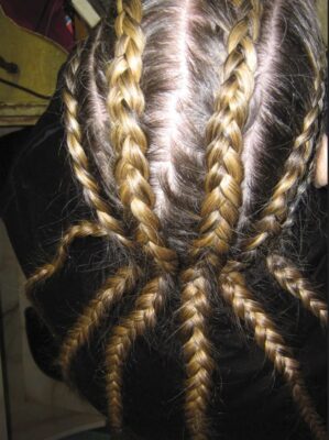 Image of Karen M. Shelton With Cornrows - Black Hair Academy