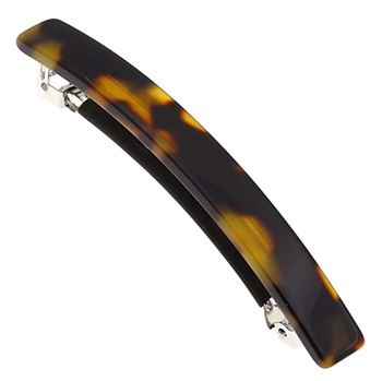  Color Tokyo Brand Camila  Made In France Material  - Cellulose Acetate, Celluloid Hair Type - Curly, Fine, Normal, Short, Long Hair Item Dimensions LxWxH 	2.25 x 0.5 x 0.5 inches - 2.75" Rubberized Automatic Clasp - Strong Hold Grip Hair Clips for Women, No Slip Durable Styling  Clamps with super strong closure for thick or fine, long and shorter hair Creating easy hairstyles; partial quick updo or bun full updos Made in France with durable cellulose, a high quality strong and sturdy material for Hair Ornaments. They are not easy to break, you can use them every day and on special occasions