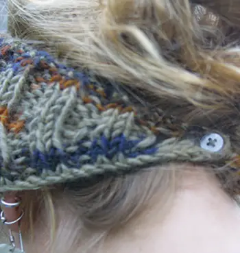 Knitted Wide Headband