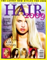 Celebrity Hairstyles Special HAIR 2009 #12 2008 cover