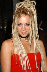 Long Platinum Blonde Dreadlocks