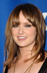 Kaylee DeFer With Uneven Bangs